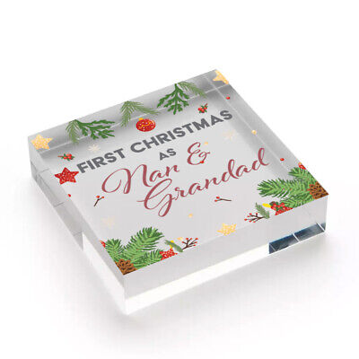 NANNY Gifts Christmas NAN NANNA NANA Grandad Xmas Tree Bauble Decoration Gift