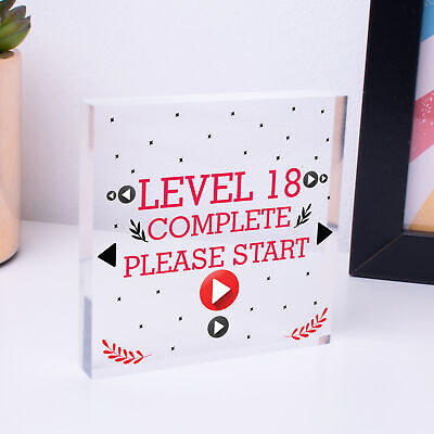 18th Birthday Gamer Level 18 Complete Funny Birthday Gifts For Brother Son Gamer