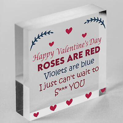 Valentines Day Rude Heart Gift For Him Her Novelty Gift For Boyfriend Girlfriend