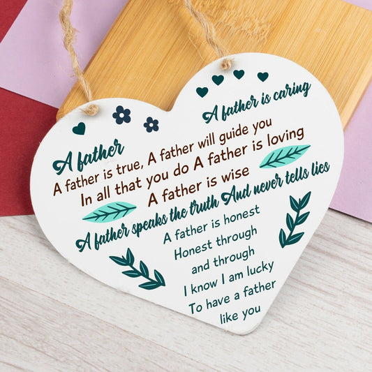 Daddy's Shed Must Bring Tea Novelty Wooden Hanging Plaque Fathers Day Gift Sign