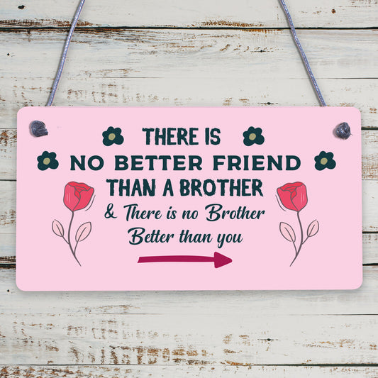 Funny Sister Birthday Gifts From Brother Novelty Wooden Heart Gift For Sister