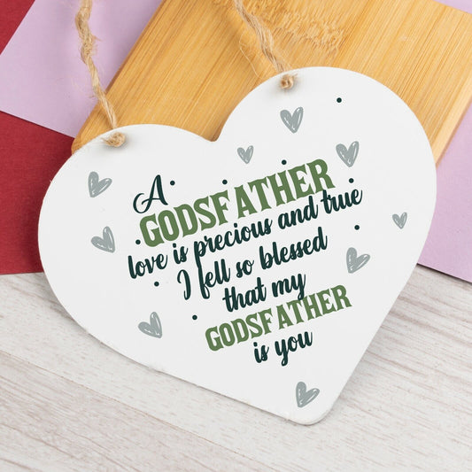 Daddy's Girl Wooden Heart Birthday FATHERS DAY Gift For Him Daughter Thank You