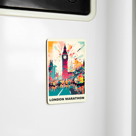 Charming Souvenir Magnets - Celebrate England Memories - London Marathon