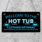 Hot Tub Wooden Sign Hot Tub Signs & Plaques Shed Sign Summer House