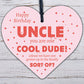 Cool Funny Happy Birthday Heart Uncle Gifts For Him Man Family Signs Thank You