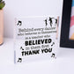 Thank You Dance Teacher Gift Heart Special Goodbye Gifts For Her Friendship Sign