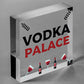 Vodka Palace Alcohol Friendship Gift Man Cave Home Bar Pub Plaque Kitchen Sign