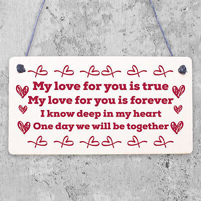 Love For You Memorial Loving Memory Heaven Gift Hanging Plaque Family Poem Sign