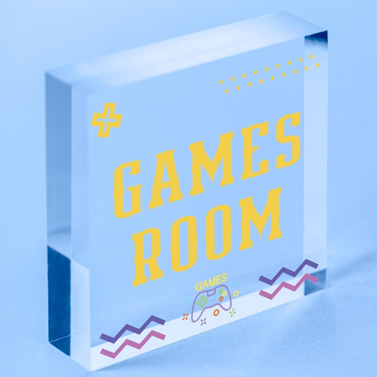 Gamer Gift Gaming Sign Man Cave Boys Bedroom Decor Boys Bedroom Sign Gift