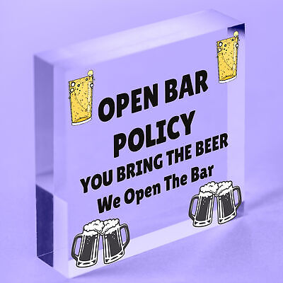 Funny Bar Sign Man Cave Pub Bar Sign Hanging Sign Gift For Him Beer Gift