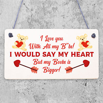 Rude Gift For Husband Boyfriend Valentines Anniversary FUNNY Gift For Him