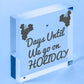 Chalkboard Days Until Holiday Countdown Sign Novelty Holiday Travel Accessories