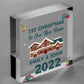 1st Christmas In New Home Acrylic Block 1st Christmas Sign Xmas Decor