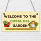 Welcome Sign Garden Signs And Plaques For Outdoor Funny Shed Sign Family Gift