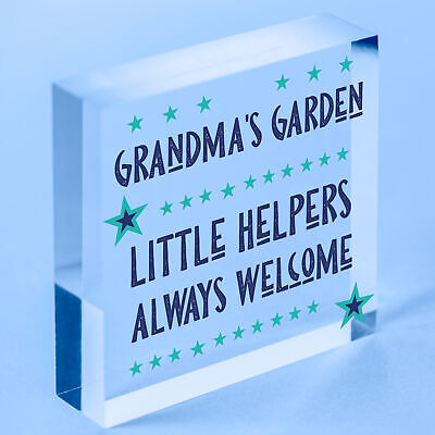 Personalised Garden Sign Nanny Grandma Nan Nanna Gift Home Gift For Her