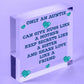 Auntie Aunty Aunt Sister Gifts Wooden Heart Plaque Christmas Present For Her