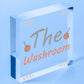 The Washroom Shabby Chic Novelty Bathroom Toilet Signs And Plaques Wall Decor