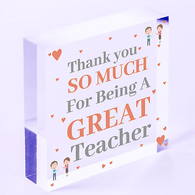 Thank You Teacher Gifts Wood Heart Teacher Appreciation Gifts Teacher Gift