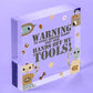 FUNNY Warning Hands Off Tools! Garage Dad Grandad Factory Gift Sign Present Shed