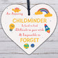 Childminder Leaving Gift Wood Heart Thank You Gift For Babysitter School Nursery