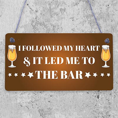 Bar Sign For Outdoor Funny Home Bar Sign Hanging Door Plaque Gift For Men