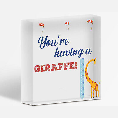 You're Having A Giraffe Plaque Funny Friendship Gifts Birthday Best Friend Signs