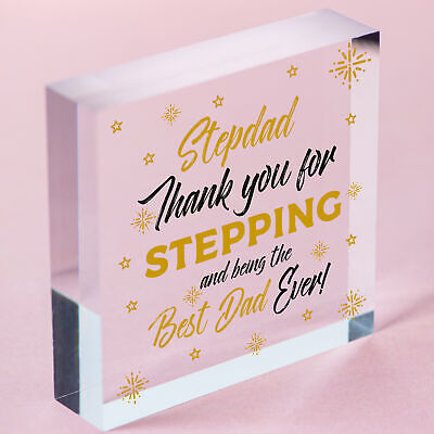 Step Dad Gift Thank You Gift From Daughter Son Fathers Day Birthday Gift For Him