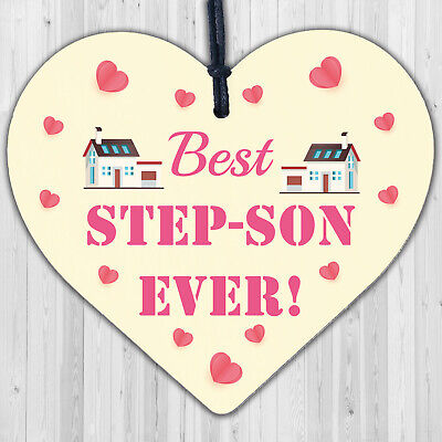 Best Step Son Gifts Mirror Heart Birthday Gift For Step-Son Novelty Gift For Him