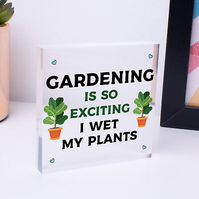 Funny Hanging Garden Sign For Summerhouse Shed Family Gift New Home Gift