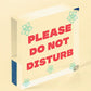 Please Do Not Disturb Therapist Hotel Privacy Hanging Plaque Home Door Gift Sign