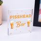 Funny BAR Sign Gin Beer Vodka Plaque Garden Shed Hot Tub Pub Sign Friend GIFT