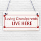 A Lovely Lady And A Grumpy Old Man Live Here Novelty Wooden Plaque Gift Sign