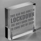 Lockdown Bar Built 2020 Funny Home Bar Sign Man Cave Shed Sign Alcohol Gift