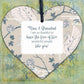 Birthday Christmas Gift For Nan And Grandad Wood Heart Thank You Gift Keepsake