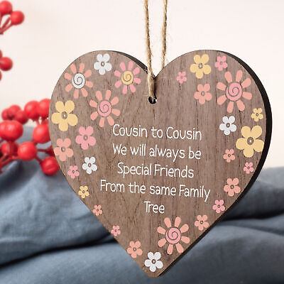 Birthday Christmas Gift For Cousin Special Family Plaques Best Friend Keepsakes