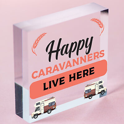 Caravan Sign Engraved Novelty Campervan Sign Caravan Lover Gift Birthday