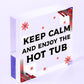 Funny Hot Tub Sign Hanging Garden Shed Summerhouse Decking Shed Sign Family Gift