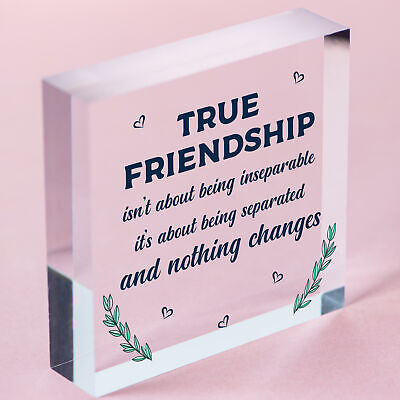 Best Friend Gifts Friendship Christmas Birthday Gifts Thank You Plaque Keepsake