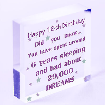 16th 17th 18th 19th 20th 21st Birthday Gift For Son Daughter Adult Birthday Card