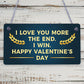 Valentines Gifts For Him Her LOVE YOU MORE Perfect Boyfriend Girlfriend Husband