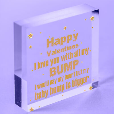 Valentines Gift Boyfriend Husband Daddy To Be Gifts From Bump Daddy To Be Card