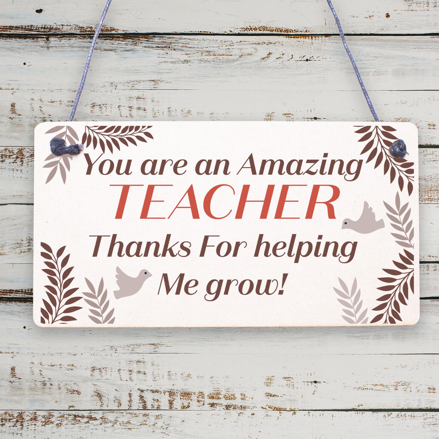 Amazing TEACHER GIFTS Wooden Flower Thank You Gift For Teacher Leaving Gifts