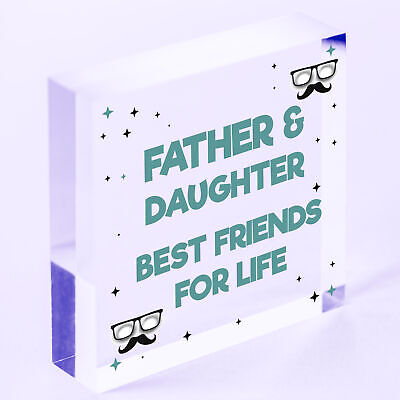 Dad Gifts From Daughter Wood Keyring Fathers Day Gift Dad Birthday Gift