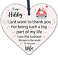 Anniversary Birthday Gift For Husband Hubby Novelty Wooden Heart Gift From Wife