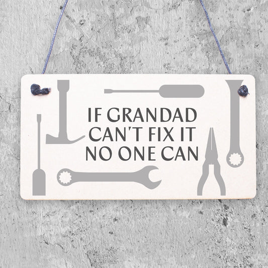 Shed Garage Sign Wall Plaque Workshop Man Cave Grandad Dad Father Birthday Gift