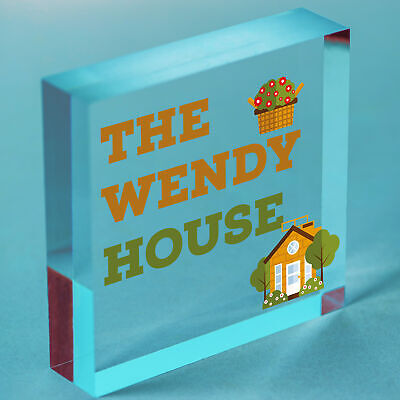 The Wendy House Hanging Summer House Garden Shed Decor Sign Home Gifts