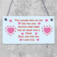 Cute Gift For Valentines Day Anniversary Boyfriend Girlfriend Wife