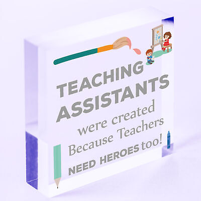 Teaching Assistant Gift Thank You Gift From Teacher Leaving Nursery School Gift