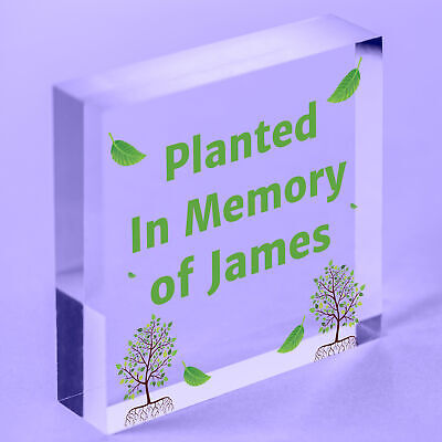 In Memory Plaque Mum Dad Nan Grandad Memorial Gift Wooden Heart Plaque