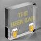 Home Bar Sign Pub Man Cave Sign Shed Hanging Plaque Alcohol Beer Friendship Gift